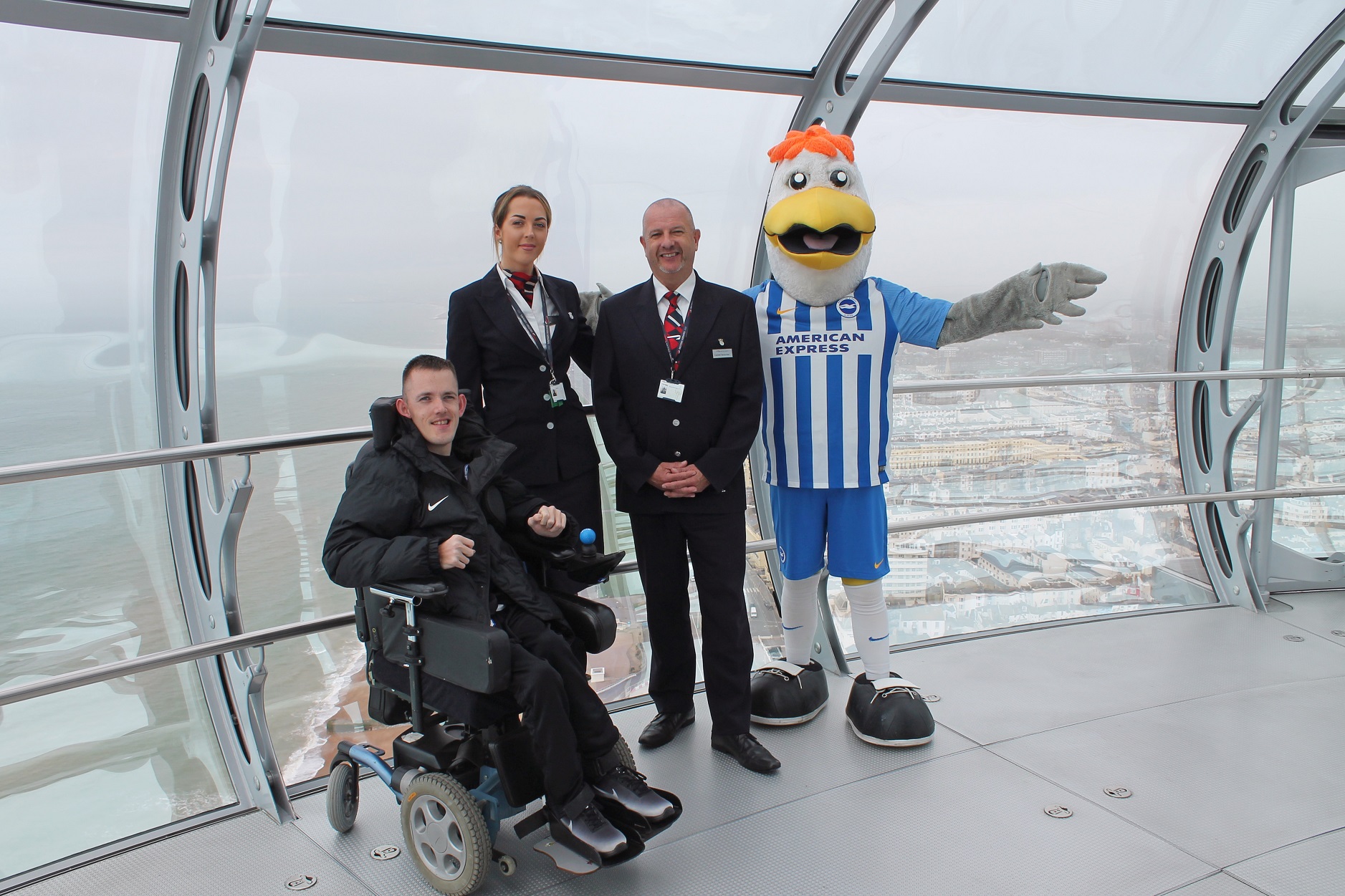 Seafront attractions join those supporting Blue and White Day
