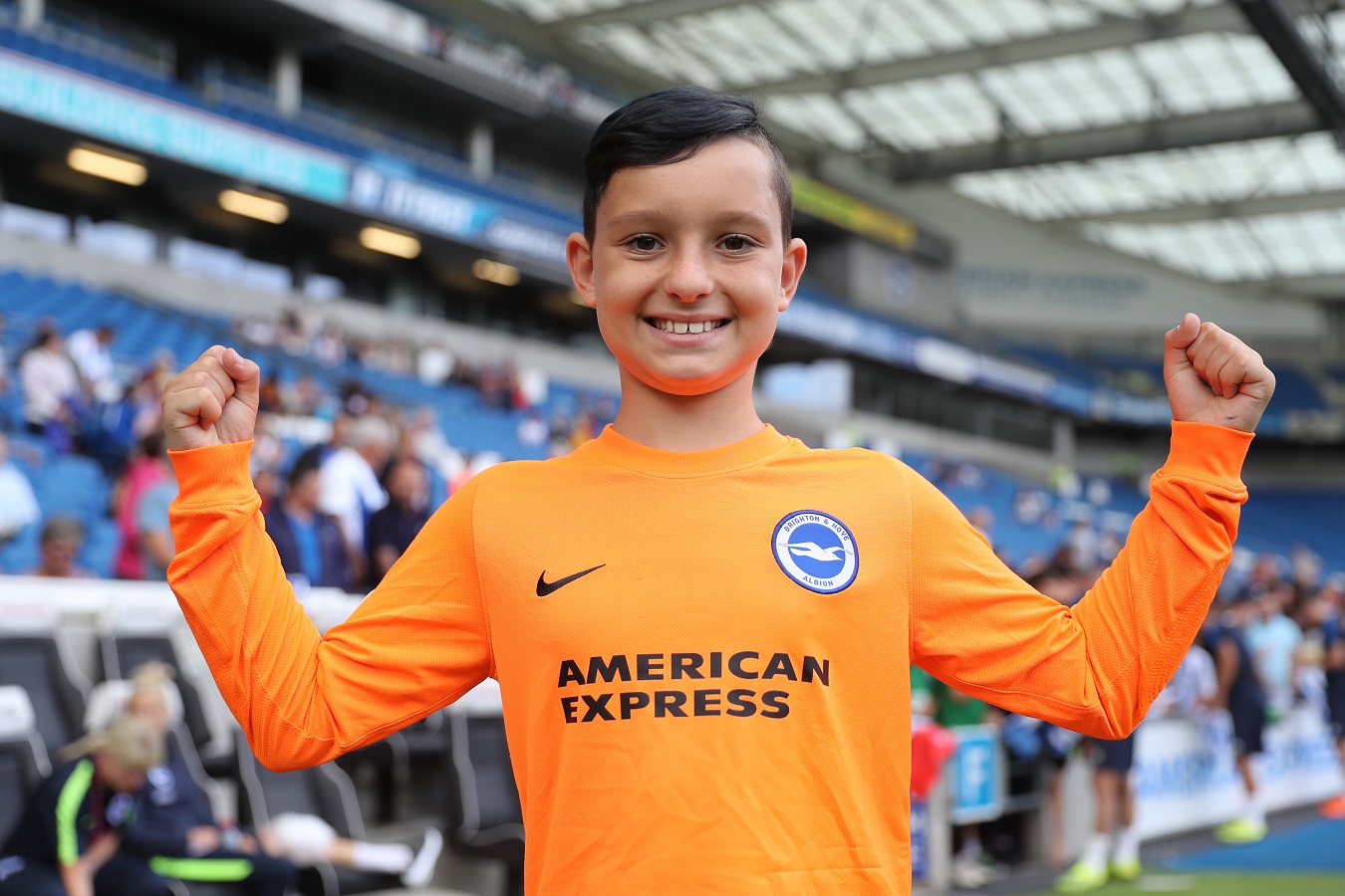Young Seagulls fan raises money to thank Albion in the Community for running his football session