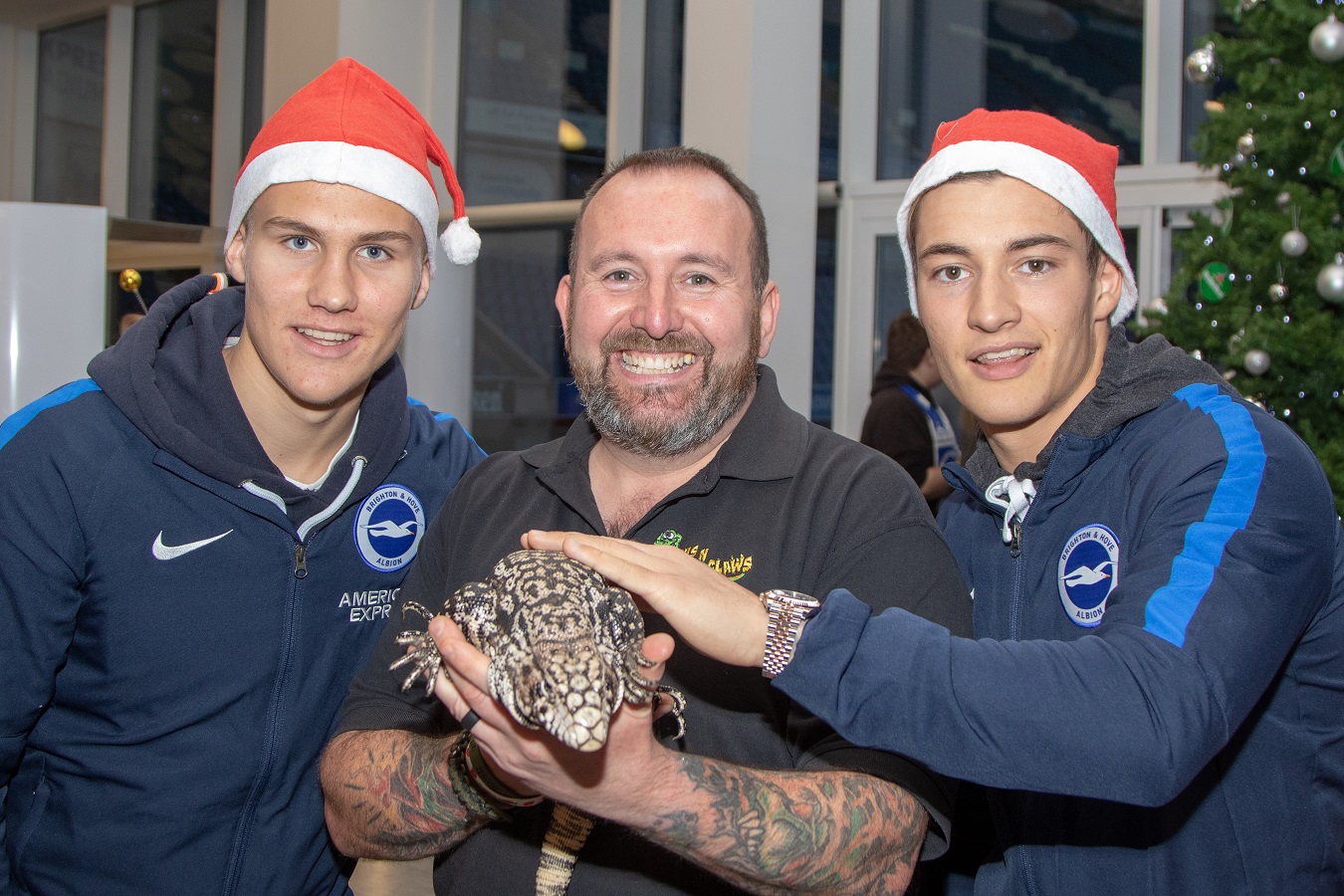 Seagulls chairman and players makes it a Christmas party to remember for Gully’s Days Out members