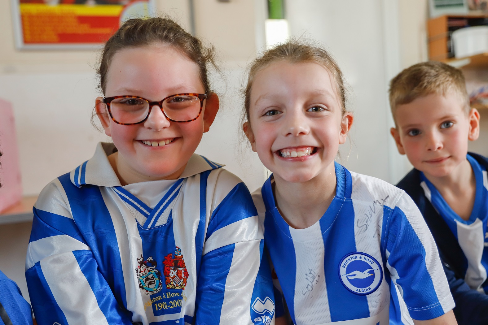 Blue and White Day raises £10,000 for Albion in the Community