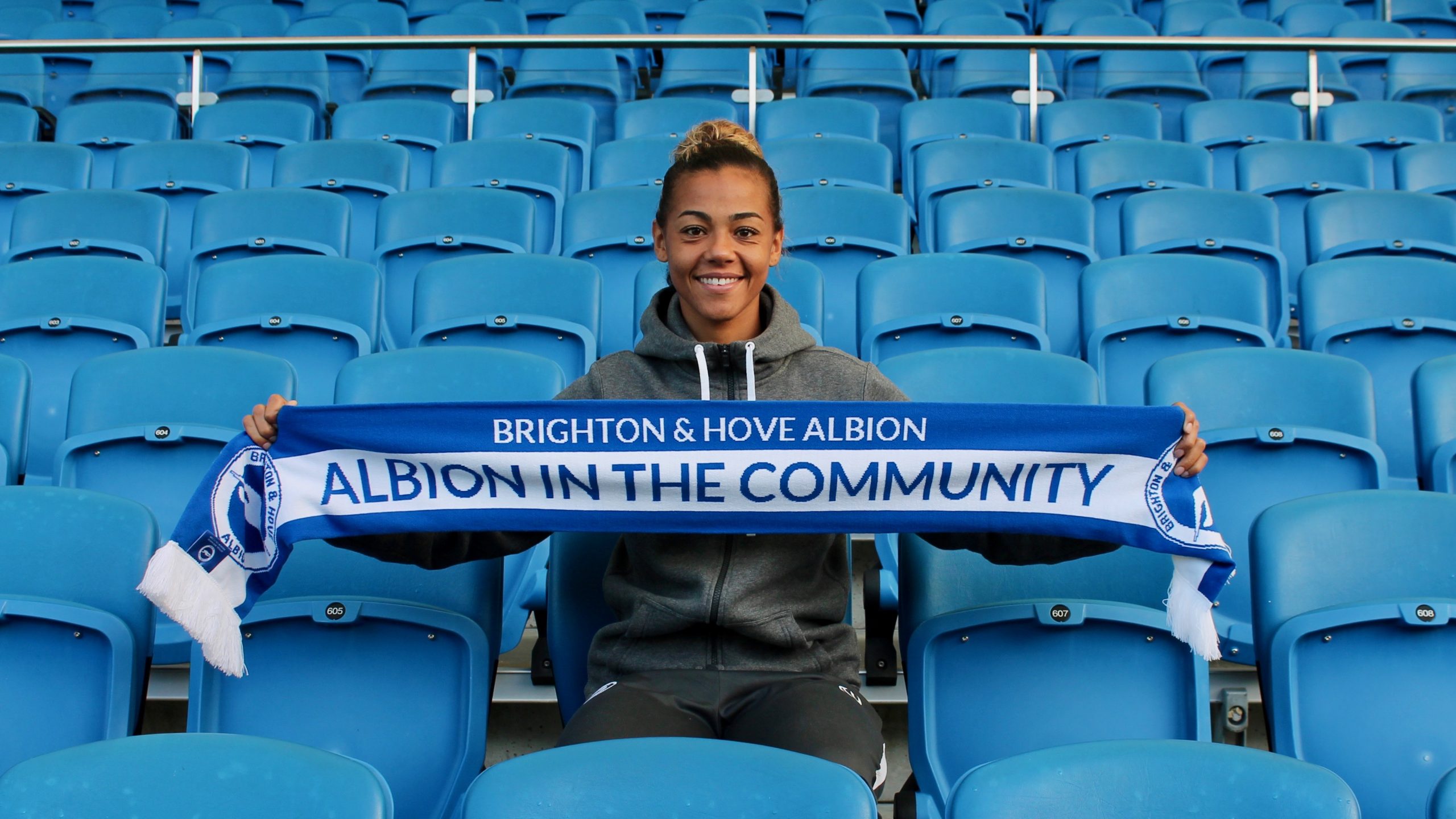 Albion star supports free women&#8217;s health event at the Amex Stadium