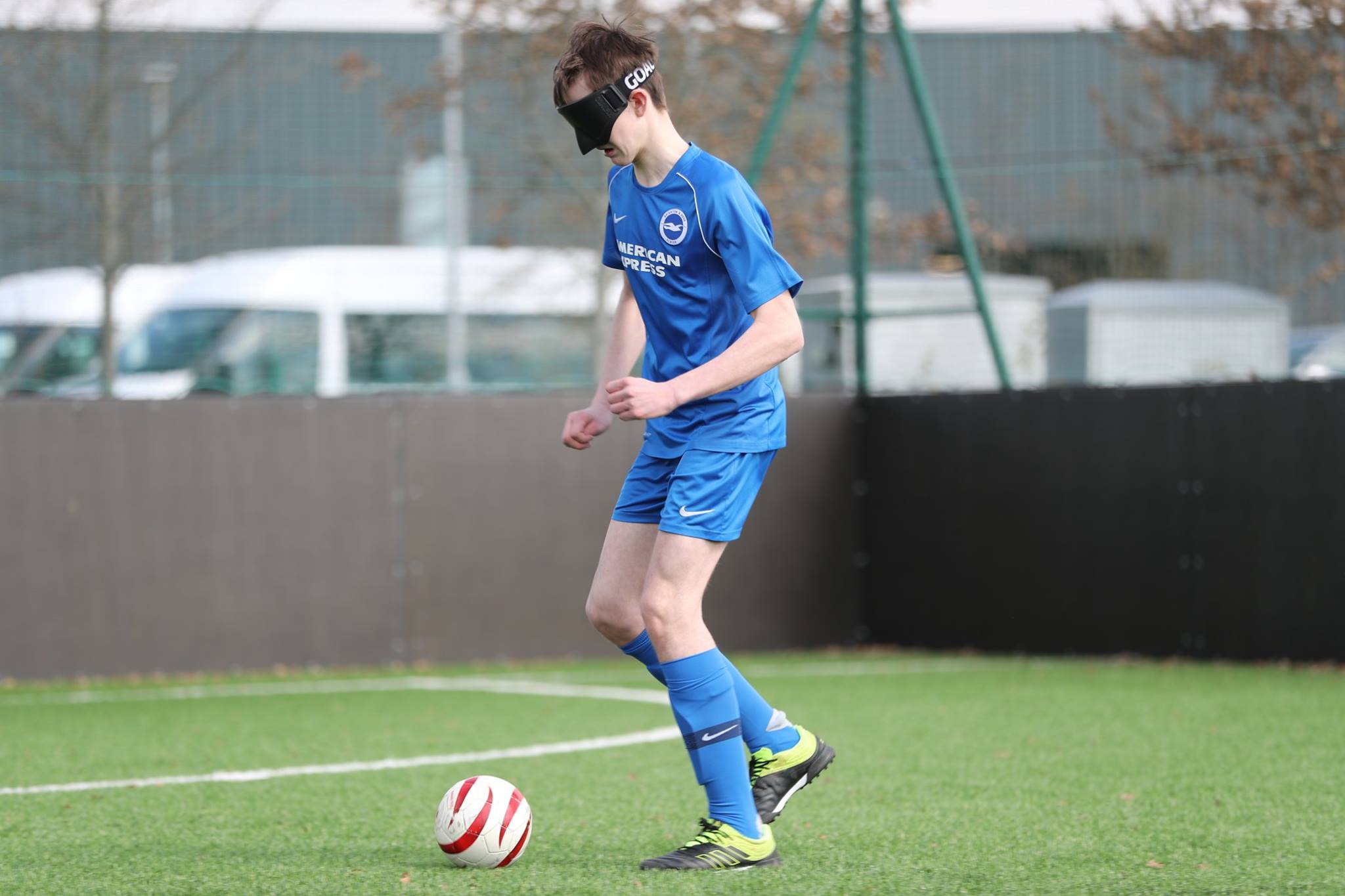 Helping to develop talent for FA blind football project