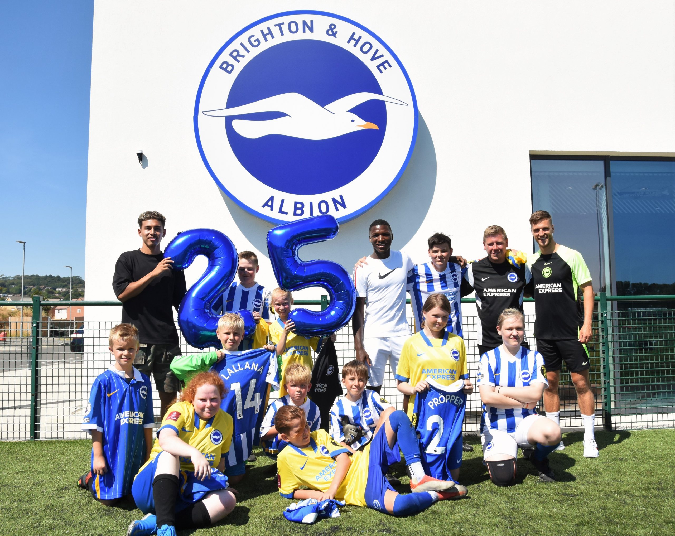 Albion trio celebrate 25 years of disability football